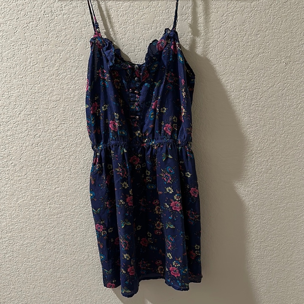 I love H81 silk dress cute floral dress
